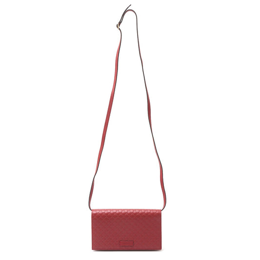 Gucci Microguccissima Leather Shoulder Wallet