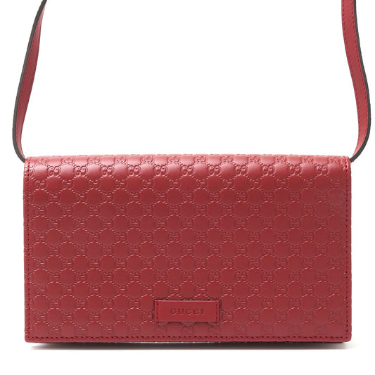 Gucci Microguccissima Leather Shoulder Wallet