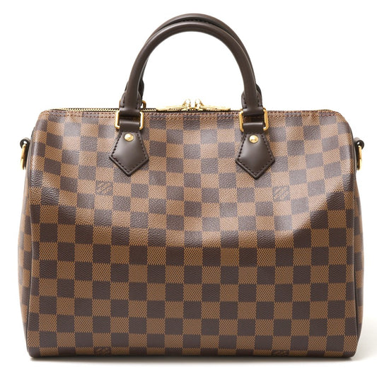Louis Vuitton Damier Ebene Speedy Bandouliere 30 Bag