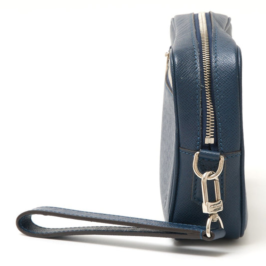 Louis Vuitton Taiga Leather Pochette Kasai Clutch