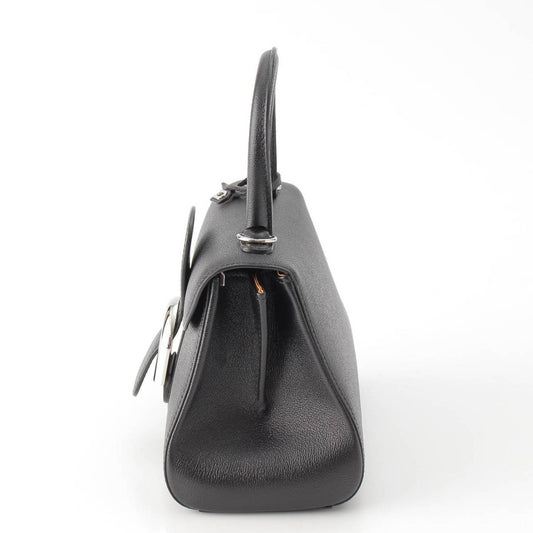 Delvaux Brillant Mini 2way Shoulder Handbag Black