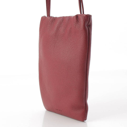 The Row Leather Double Shoulder Phone Case Pouch