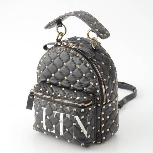 Valentino Leather Rockstud Stencil Backpack