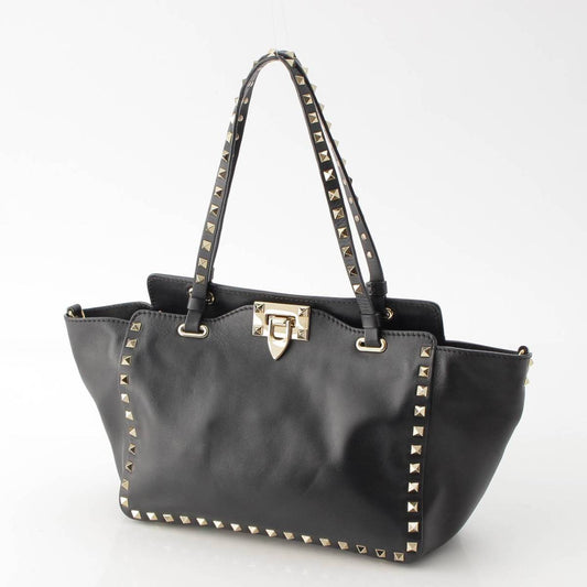 Valentino Rockstuds Leather 2way Tote Bag