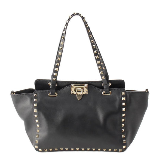 Valentino Rockstuds Leather 2way Tote Bag