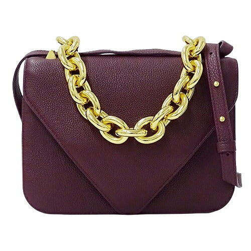 Bottega Veneta Leather 2way Shoulder Bag Purple