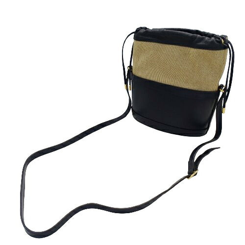 Gucci Leather Canvas Shoulder Bag 602118