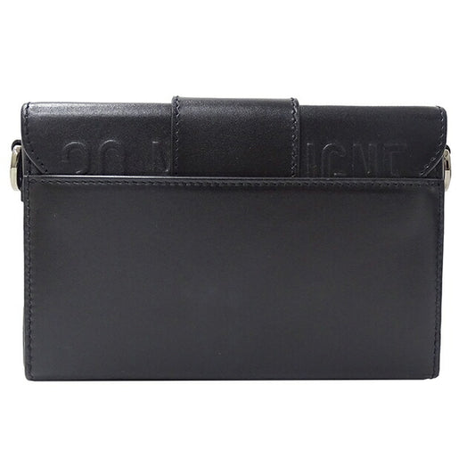 Dior 30 Montaigne Box Shoulder Bag Black