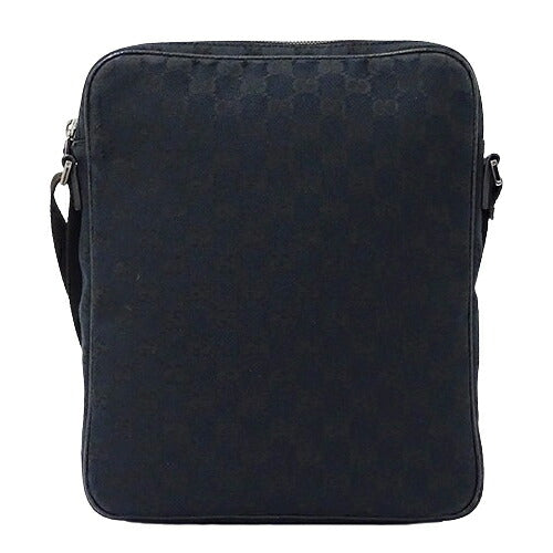 Gucci GG Canvas Shoulder Bag Black