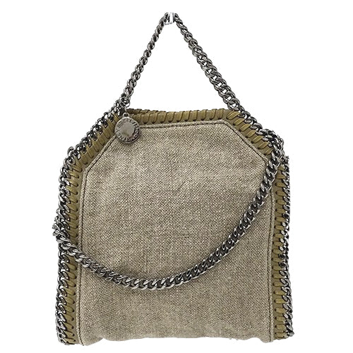 Stella McCartney Linen 2way Falabella Tote Bag