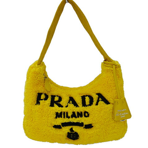 Prada Terry Mini Handbag 1NE515 Yellow