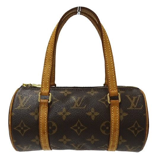 Louis Vuitton Monogram Handbag Papillon 19 Brown