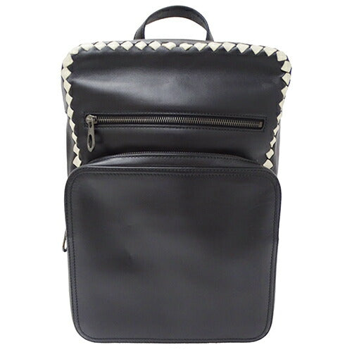 Bottega Veneta Leather Intrecciato Backpack