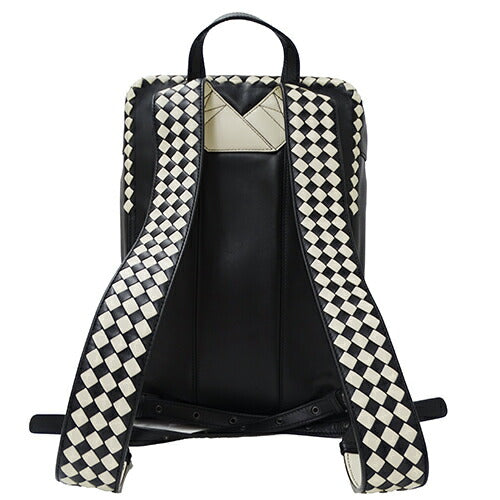 Bottega Veneta Leather Intrecciato Backpack
