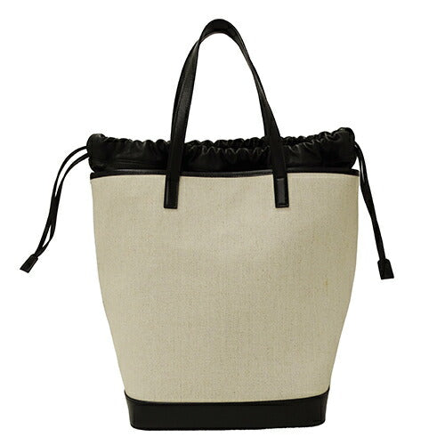 Yves Saint Laurent Coated Canvas Teddy Tote Bag
