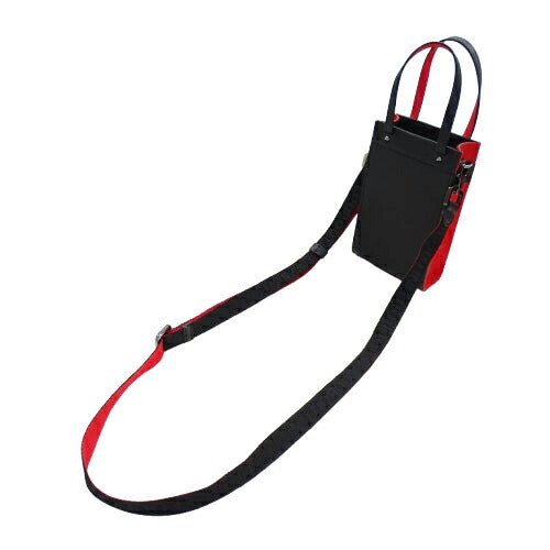 Christian Louboutin Leather Rubber Handbag