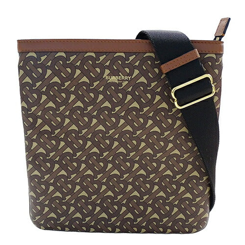 Burberry Monogram Shoulder Bag Brown