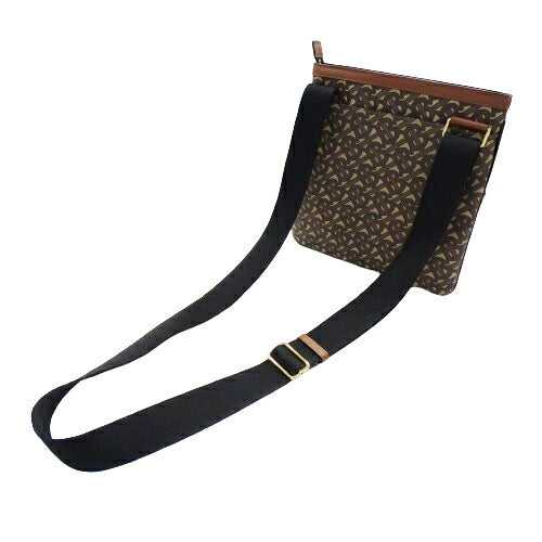 Burberry Monogram Shoulder Bag Brown