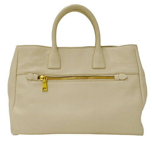 Prada Leather 2way Ivory Handbag