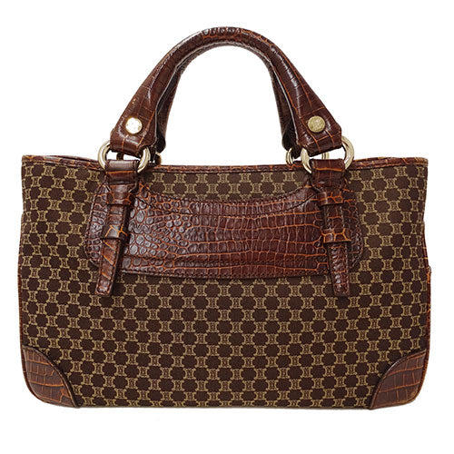 Celine Canvas Leather Boogie Bag