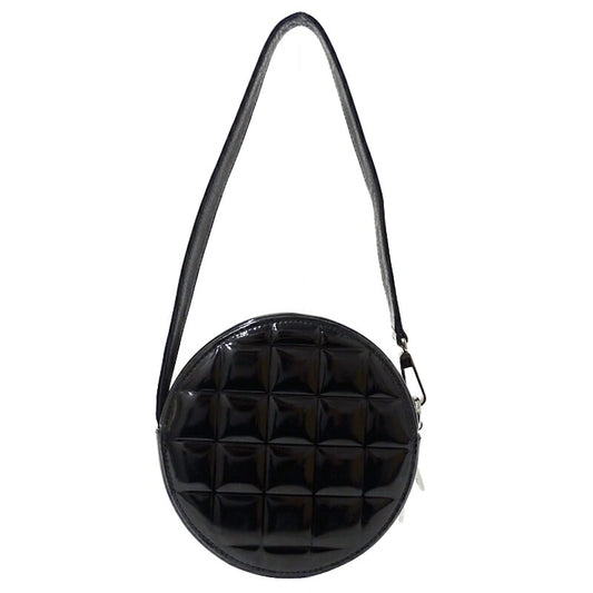 Chanel Patent Leather Matelasse Handbag