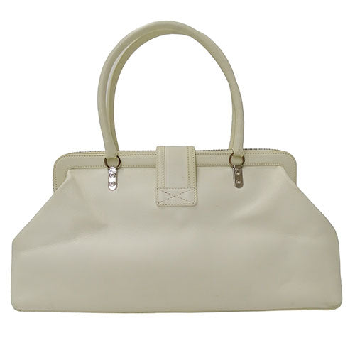 Dior Leather Handbag White