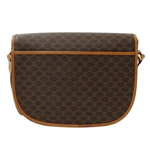 Celine Macadam Brown Shoulder Bag