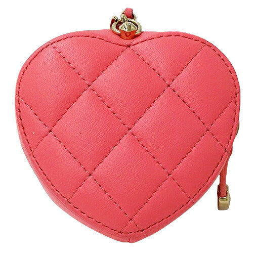 Chanel Lambskin Matelasse Pouch
