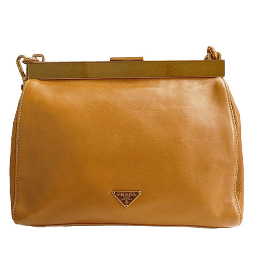 Prada Leather Shoulder Bag BR2530
