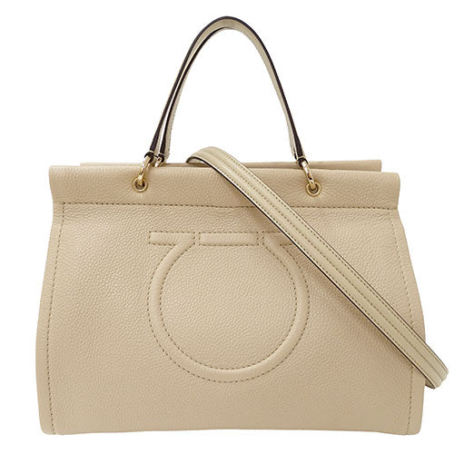 Salvatore Ferragamo Leather 2way Handbag