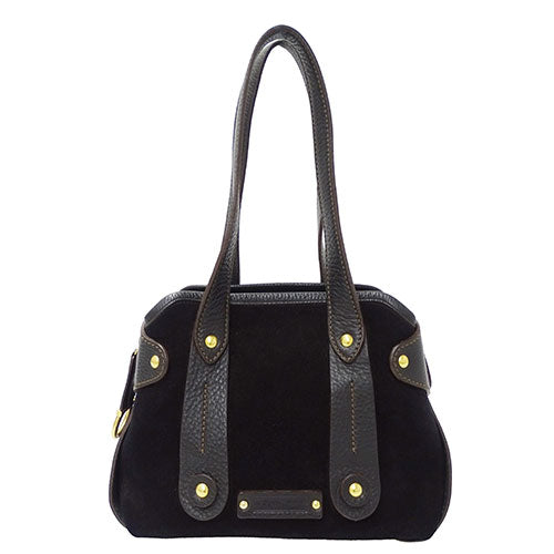 Salvatore Ferragamo Suede Leather Handbag