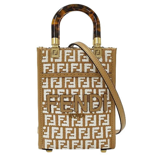 Fendi Raffia Handbag 8BS051