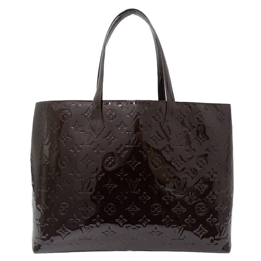 Louis Vuitton Vernis Wilshire MM Amarante Tote Bag