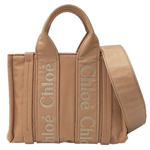 Chloe Nylon 2way Woody Small Tote Bag