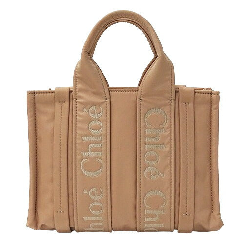Chloe Nylon 2way Woody Small Tote Bag