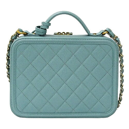 Chanel Caviar Skin Filigree 2way Bag