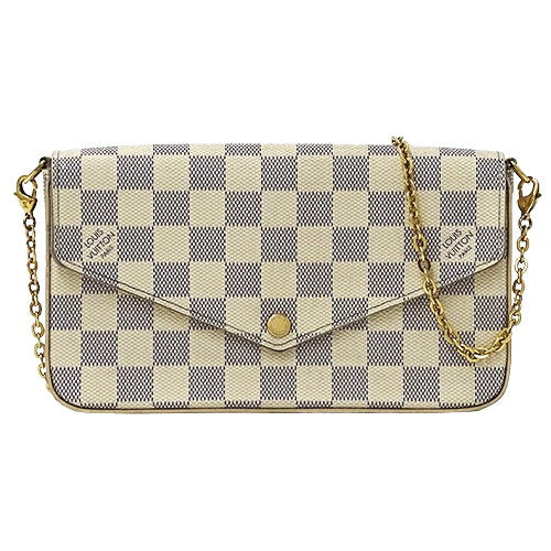 Louis Vuitton Damier Azur Pochette Felicie Bag
