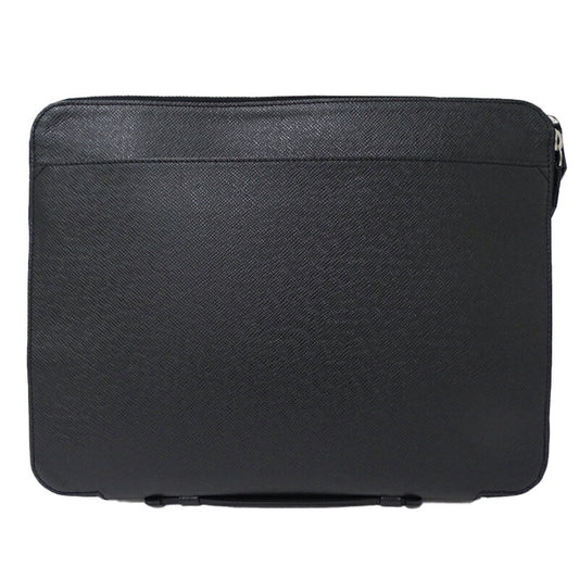 Louis Vuitton Taiga Men's Business Bag Vladimir Black