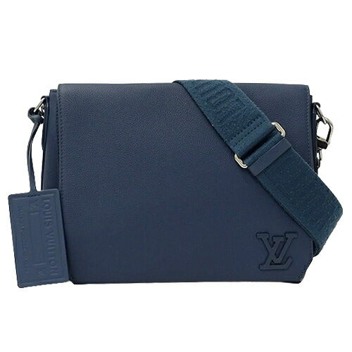 Louis Vuitton Aerogram Messenger Bag Blue
