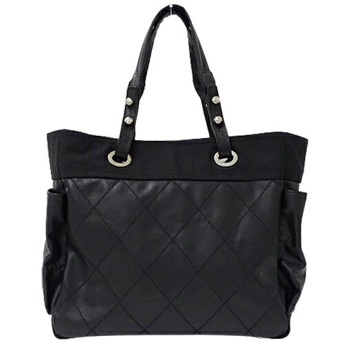 Chanel Paris Biarritz Coated Canvas Tote Bag