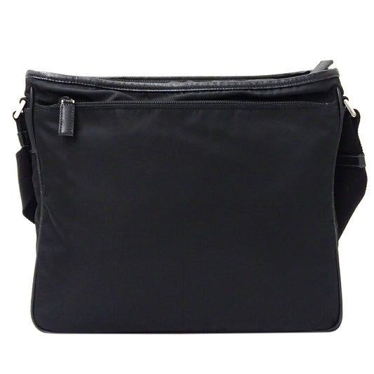 Prada Nylon Shoulder Bag Black VA0953
