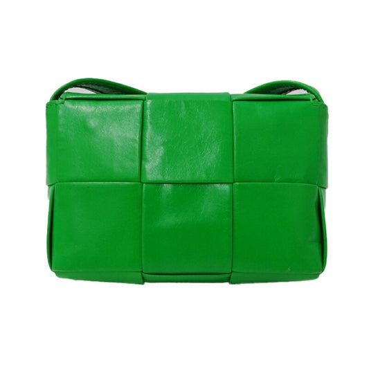 Bottega Veneta Leather Mini Shoulder Bag Green