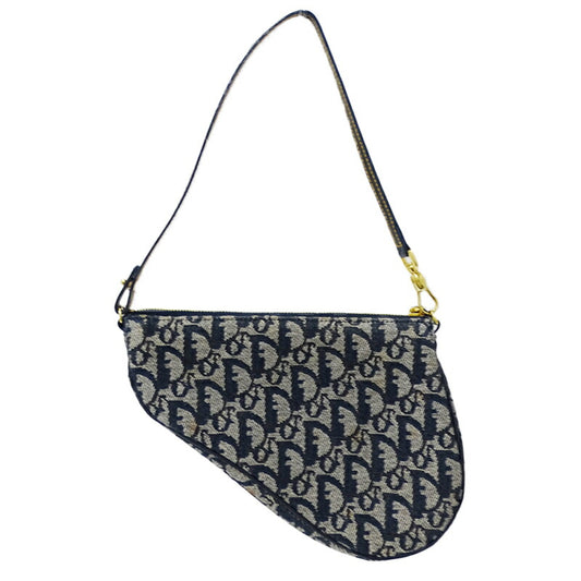 Dior Trotter Jacquard Saddle Shoulder Bag