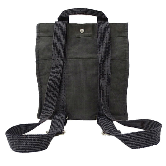 Hermes Canvas Backpack Ad PM Unisex