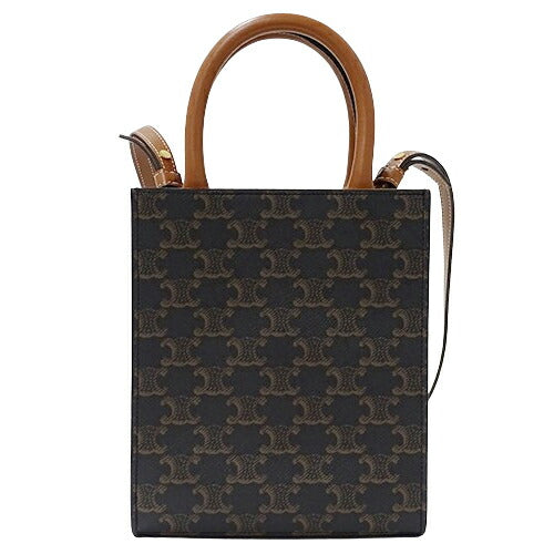 Celine Triomphe Canvas 2way Handbag