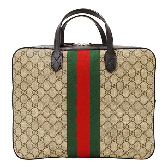 Gucci Men's GG Supreme Canvas Briefcase