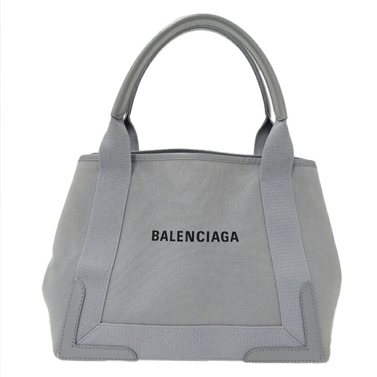 Balenciaga Canvas Tote Bag Gray Navy S