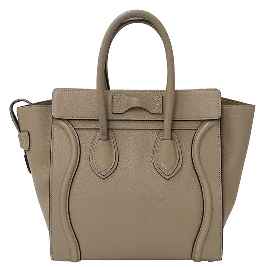 Celine Leather Handbag Tote