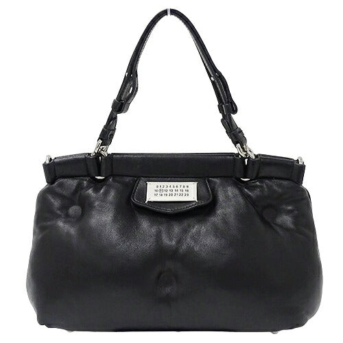 Maison Margiela Leather Handbag Black