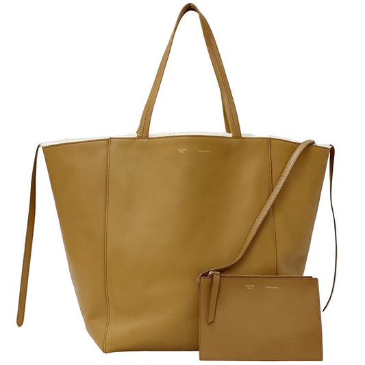 Celine Leather Wool Phantom Tote Bag